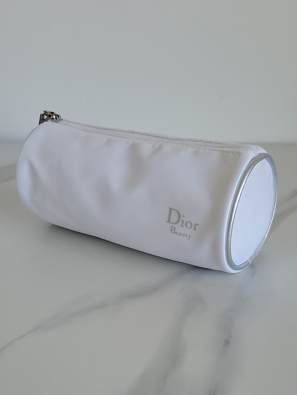 Dior White Beauty Cosmetic Bag